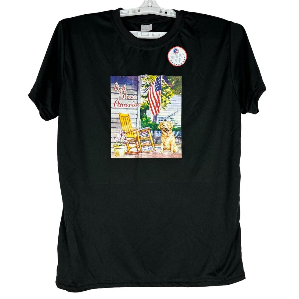 God Bless America T-Shirt - Large - Disabled Veterans National Foundation